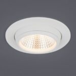 LEDLAB - Splendor round LED 8W 2700K 40° IP20 CRI90 orientable blanc 230V - SPLERODIWWWWHST