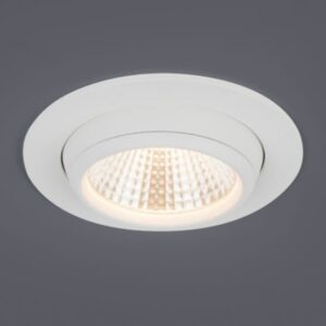 LEDLAB - Splendor round LED 8W 2700K 40° IP20 CRI90 orientable blanc 230V - SPLERODIWWWWHST