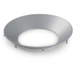 LEDS-C4 - Structure IP55 Cosmos Wall Fixture ø106 One Emission Aluminium Urban grey IK06 - 05-9952-Z5-CL – Image 2