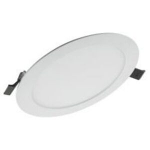 Downlight LED extra plat rond blanc aluminium 17 W 3000 K à ressorts latéraux