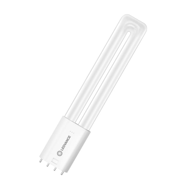 Lampe LED 2G11 8W LEDVANCE détail produit Lampe LED 2G11 8W 3000K sur secteur, finition blanc