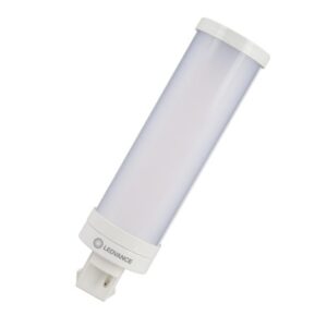 Lampe LED tubulaire GX24d 9W 3000K culot secteur 230V