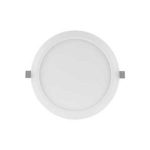 Downlight LED rond blanc extra plat 18W 3000K IP20 diamètre 225 mm