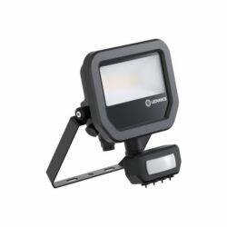 Détails visibles de Projecteur LED avec détecteur de mouvement IP65 10 W noir pour Projecteurs LED