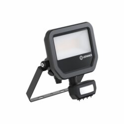 Détails visibles de Projecteur LED avec détecteur 17W 2400 lm IP65 noir pour Projecteurs LED