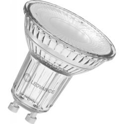 Ampoule LED GU10 PAR16 2,4W verre transparent culot GU10