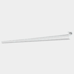 Réglette LED compacte 1500 mm 25 W 3000 K, finition Blanc