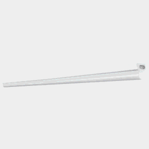 Réglette LED compacte 1500 mm 25 W 3000 K avec diffuseur blanc et support de fixation