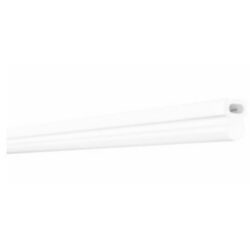 Réglette LED compacte 1500 mm 25 W 3000 K, finition Blanc