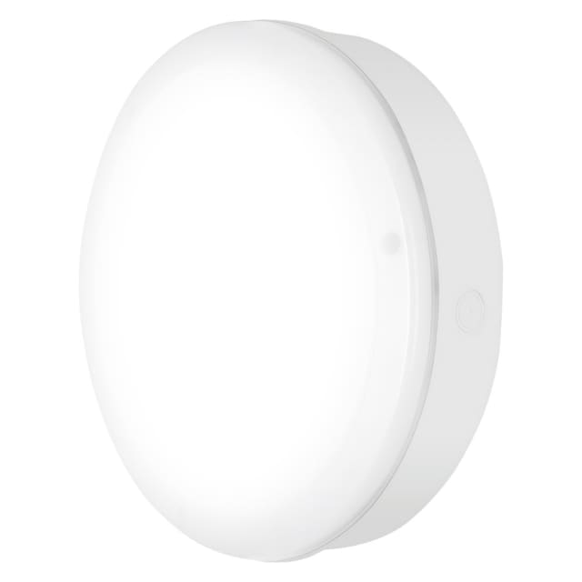 LEDVANCE Hublot LED détecteur HF Hublot LED rond blanc IP65 10W 3000K avec détecteur HF