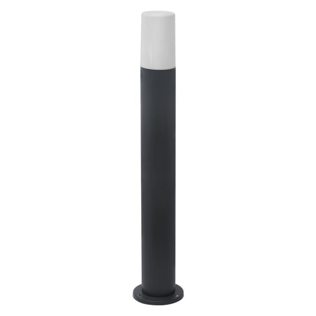 LEDVANCE borne lumineuse extérieure WiFi RGB Borne lumineuse extérieure noire avec diffuseur blanc, format 80 cm, connectée WiFi RGB