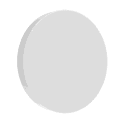 Plafonnier LED rond blanc 21W IP54 avec détecteur micro ondes