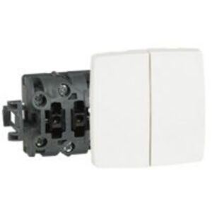 LEGRAND - 0teo inter double 2 dir. 10 A - 250 V - composable - 086120