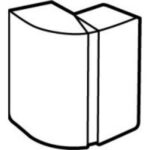 LEGRAND - Angle ext. variable DLP distri section 90 x 60 mm - blanc - 637362