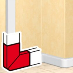 LEGRAND - Angle plat variable DLP design section 35 x 105 mm - 010784