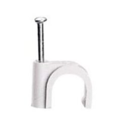 LEGRAND - Attache Fixfor câble rond 10mm blanc - pointe longueur 30 mm - 031559