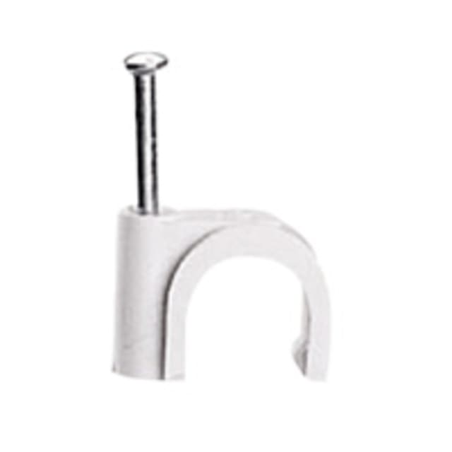 LEGRAND - Attache Fixfor câble rond 7 mm blanc - pointe longueur 25 mm - 031556 LEGRAND - Attache Fixfor câble rond 7 mm blanc - pointe longueur 25 mm - 031556
