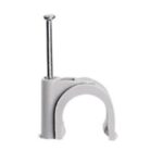 LEGRAND - Attache Fixfor câble rond 8 mm gris RAL 7035 - pointe 25 mm - 031527