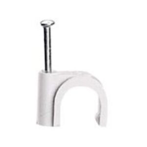 LEGRAND - Attache Fixfor câble rond 9 mm blanc - pointe longueur 25 mm - 031558