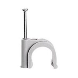 LEGRAND - Attache Multifix câble 14 à 20 gris RAL 7035 - pointe 40 mm - 031579