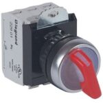 LEGRAND - B-tourn.compl.NO/NC rouge manette 2p.fix - 023761