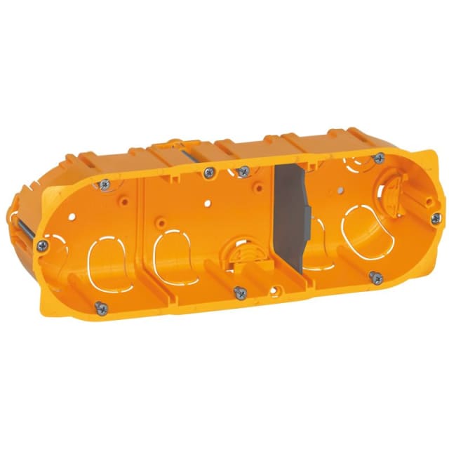 LEGRAND - BOITE CLOISON CR. 3 POSTES PROF. 40MM HOR. ET VERT. - 080043 LEGRAND - BOITE CLOISON CR. 3 POSTES PROF. 40MM HOR. ET VERT. - 080043