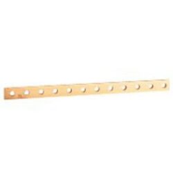 LEGRAND - Barre cuivre 15x4mm - l=990mm - à trous taraudés M6 - 200A - 037433