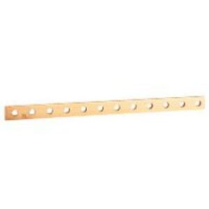 LEGRAND - Barre cuivre 25x4mm - l=990mm - à trous taraudés M6 - 280/250A - 037438