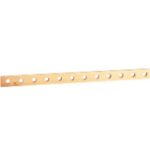 LEGRAND - Barre cuivre 32x5mm - l=1750mm - à trous taraudés M6 - 450/400A - 037419