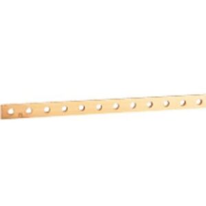 LEGRAND - Barre cuivre 32x5mm - l=1750mm - à trous taraudés M6 - 450/400A - 037419
