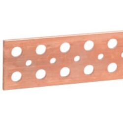 LEGRAND - Barre cuivre 75x5mm - l=1750mm à trous lisses - 950/850A - 037459