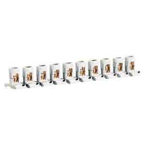LEGRAND - Barrette 10 bornes séparables cap. 2 x 16 mm² - avec pattes - 034002