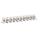 LEGRAND - Barrette 10 bornes séparables cap. 2 x 25 mm² - avec pattes - 034003