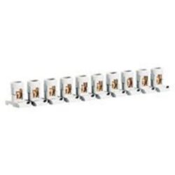 LEGRAND - Barrette 10 bornes séparables cap. 2 x 25 mm² - avec pattes - 034003