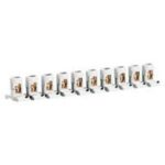 LEGRAND - Barrette 10 bornes séparables cap. 2 x 35 mm² - avec pattes - 034004