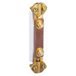 Détails visibles de Barrette de coupure de terre basse 95 x 20 mm pour Barrettes de coupure