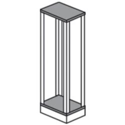 LEGRAND - Base + toit - l 475mm - pr 475 pour gaine à câbles XL³ 4000 - 020501