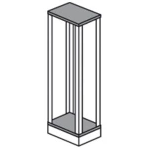 LEGRAND - Base + toit - l 475mm - pr 475 pour gaine à câbles XL³ 4000 - 020501