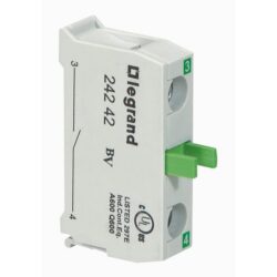 LEGRAND - Bloc de contact Osmoz - NO sur socle de boîte à boutons - 024242