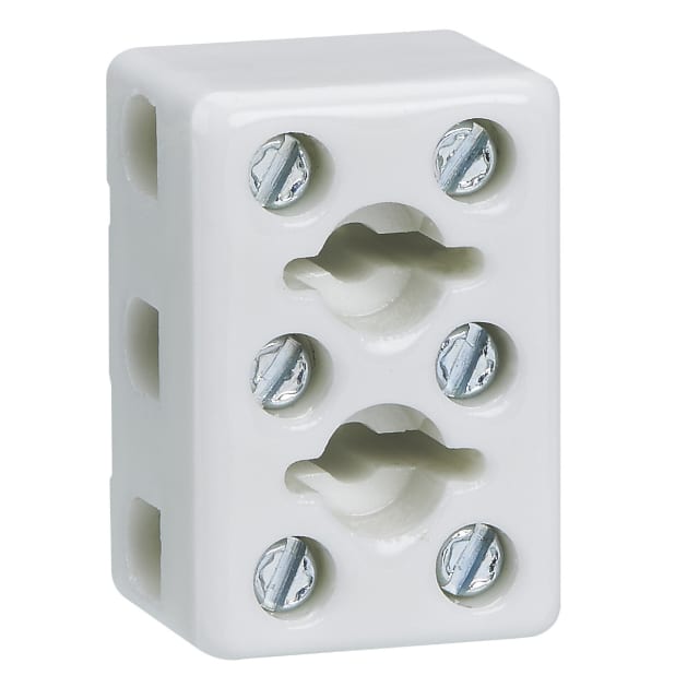 LEGRAND - Bloc de jonction porcelaine 3P et 2 trou de fixation 2.5mm² - 034335 LEGRAND - Bloc de jonction porcelaine 3P et 2 trou de fixation 2.5mm² - 034335