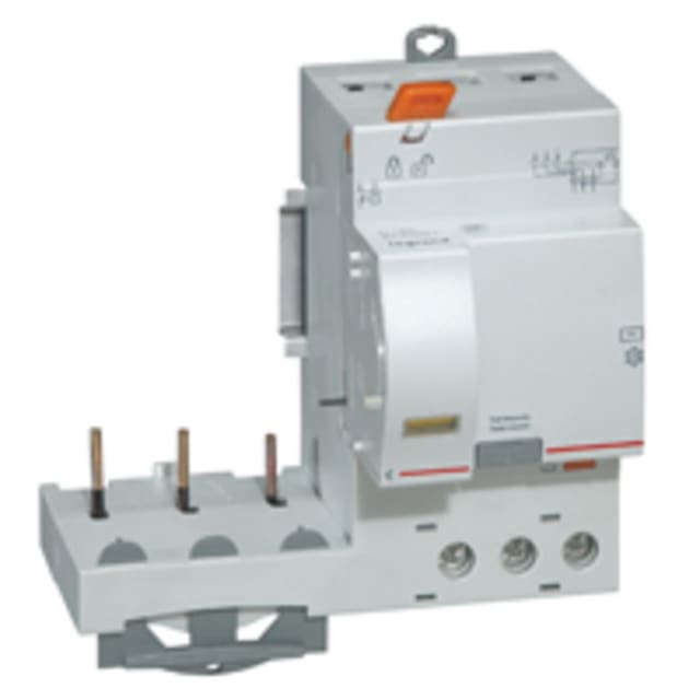 LEGRAND - Bloc différentiel DX³ 3P 300mA 63A Type A - 3 modules - 410483 LEGRAND - Bloc différentiel DX³ 3P 300mA 63A Type A - 3 modules - 410483