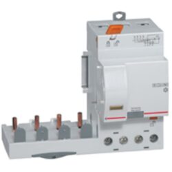 LEGRAND - Bloc différentiel DX³ 4P 30mA 63A Type A - 4 modules - 410526