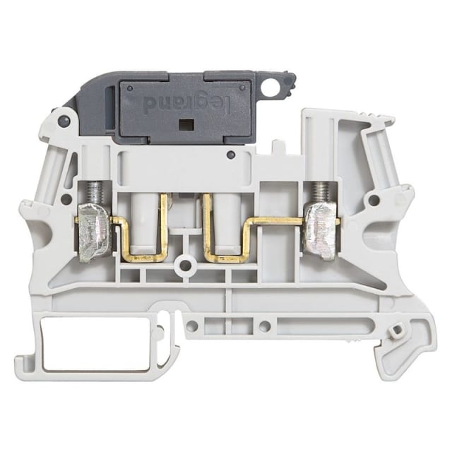 LEGRAND - Bloc vis section. pr cartouche 5x20 1 jonct 4mm²(pas 6mm)gris - 037181 LEGRAND - Bloc vis section. pr cartouche 5x20 1 jonct 4mm²(pas 6mm)gris - 037181