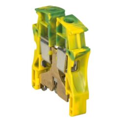 Détails visibles de Bornier de terre à vis 35 mm² Viking pas 15 pour Bornes de terre