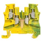 LEGRAND - Bloc vis vert/jaune1jonc-2E/2S 4mm²(pas 6) pied métal-Viking - 037179