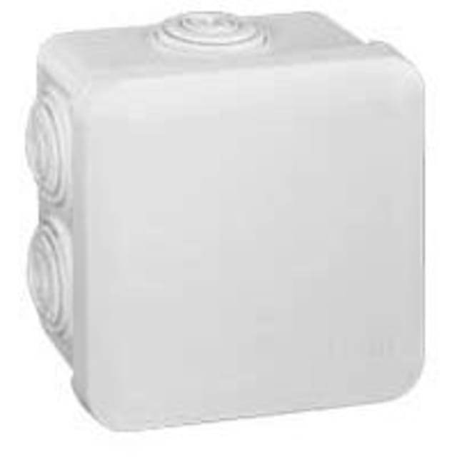 LEGRAND - Boîte carrée Plexo IP 55 étanche - blanc - 7 embouts - 092013 LEGRAND - Boîte carrée Plexo IP 55 étanche - blanc - 7 embouts - 092013