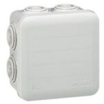 LEGRAND - Boîte carrée Plexo IP 55 étanche - blanc - 7 embouts - 092023