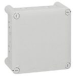 LEGRAND - Boîte carrée Plexo IP 55 étanche - gris - 20 entrées - 092034