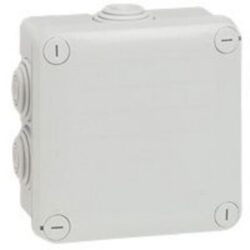LEGRAND - Boîte carrée Plexo IP 55 étanche - gris - 7 embouts - 092022