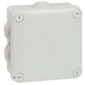 LEGRAND - Boîte carrée Plexo IP 55 étanche - gris - 7 embouts - 092022